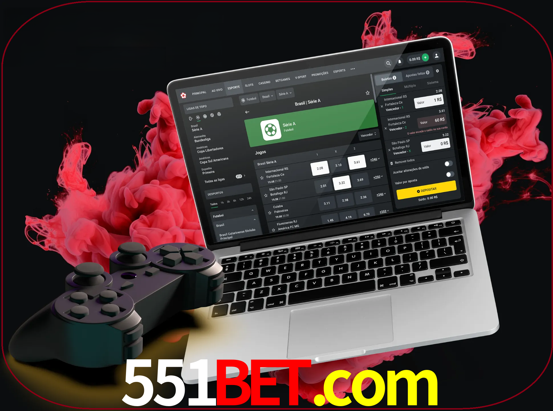 Visite a secção especial de jogos de vídeo em 551bet para descobrir em que jogos pode apostar e ganhar muito dinheiro.