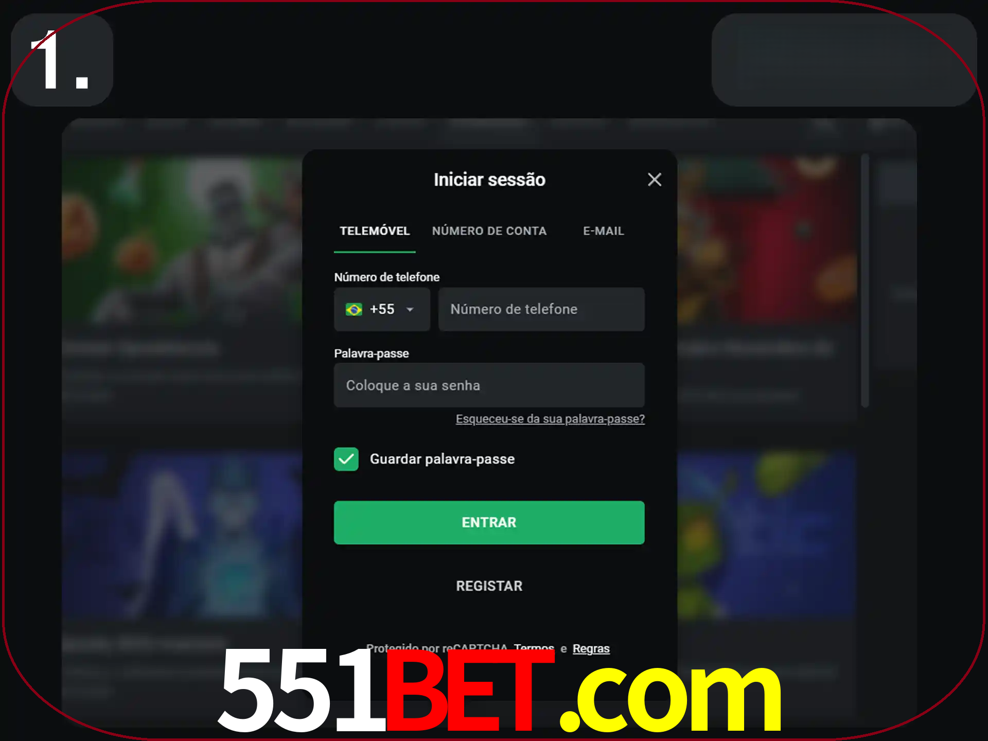 Acesse o site.